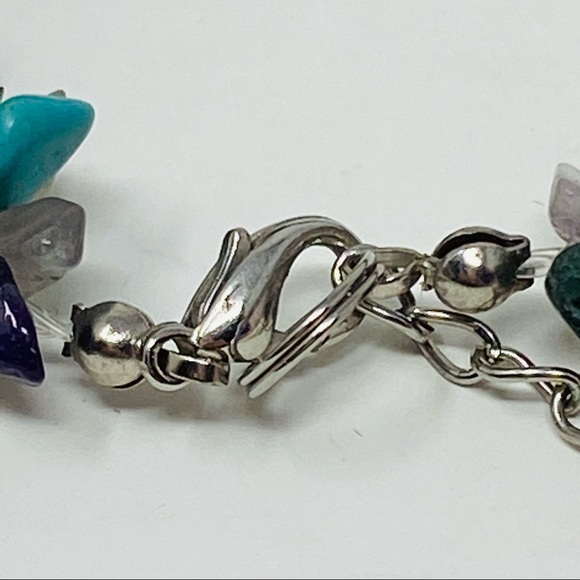 Colorful Mini Rocks Short Necklace - Picture 5 of 6